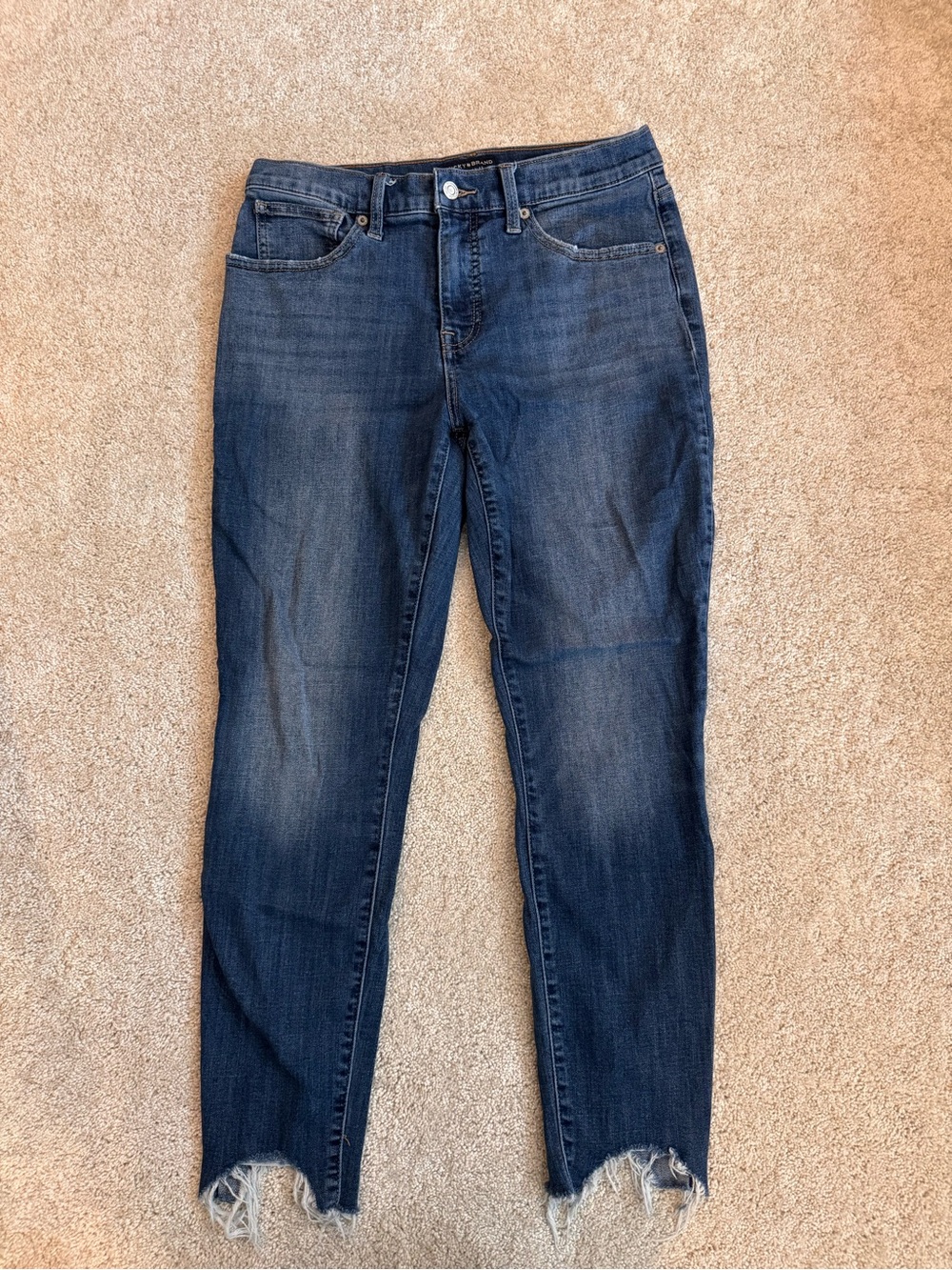 Lucky Brand Mid Rise Skinny Ava Ankle Jeans